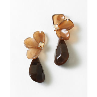 Chocolate Dangle Earring