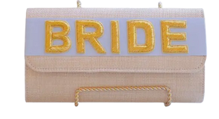 Lisi Lerch Straw Avery - Embroidered Applique - Bride