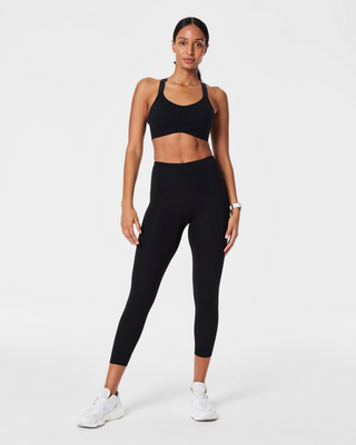 Spanx Booty Boost 7/8 Leggings / Very Black