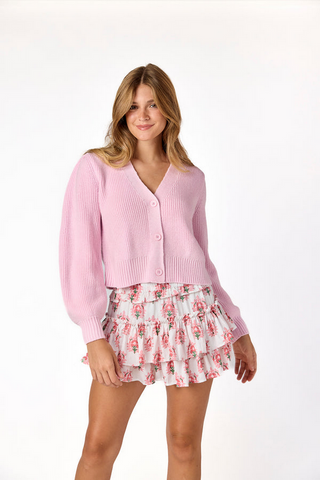 Cake For Dinner Callen Cardigan Pink