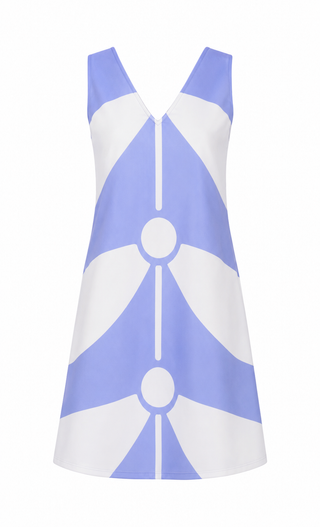 House of MBR Light Blue Toddy Twiggy Dress Short