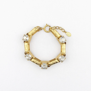 La Vie Parisienne Sculpted Crystal Bracelet