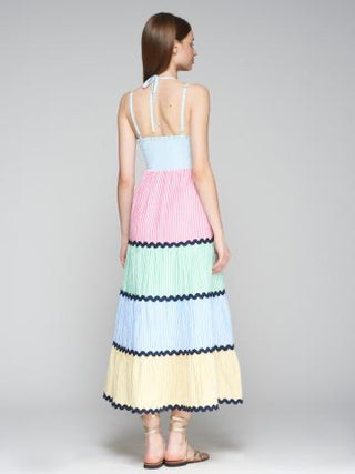 Vilagallo Ally Seersucker Dress