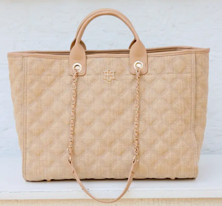 Caroline Hill Melissa Tote Bag Natural