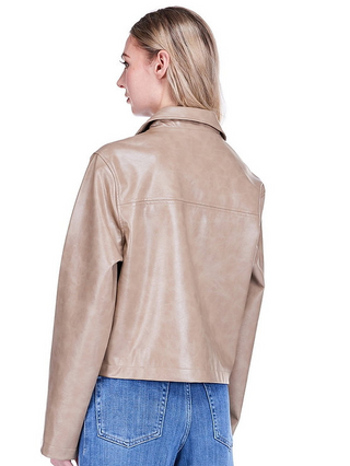 Jade Vegan Leather Jacket