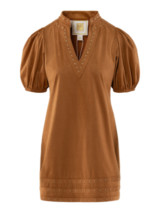 Emily McCarthy Hampton Mini in Brown Sugar Suede
