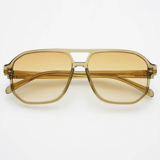Freyrs Billie Unisex Aviator Sunglasses - Olive