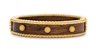 Capucine De Wulf Berry Small Hinged Cuff / Teak