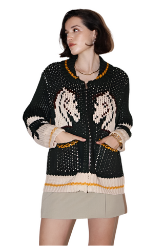 Western Horse Riding Sweater