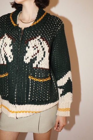 Western Horse Riding Sweater