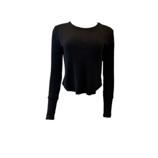 Bobi Crew Neck Boxy Tee / Black