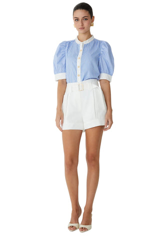 JS71 Two Color Stripe Blouse