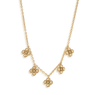 Capucine De Wulf Berry Clover Multi Station Necklace