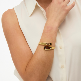 Brackish Ari Bezel Hinge Cuff