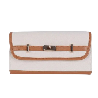 Lisi Lerch Andie - Canvas Clutch- Camel