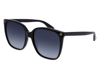 Gucci GG0022S-001 / Black and Grey