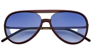 Freyrs Shay Unisex Aviator Sunglasses - Burgundy