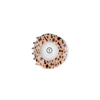 Teleties Blonde Tortoise | Small | Flat Circle Hair Clip - Blonde Tortoise