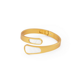 Brackish Alexis Bezel Hinge Cuff