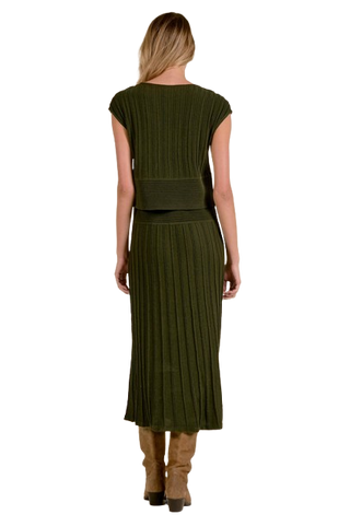 Elan Olive Dress