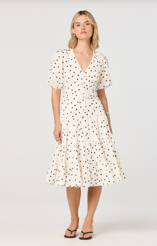 Astr The Label Minnie Dress Polka Dot Print / Small Astr The Label Minnie Dress Polka Dot Print / Small