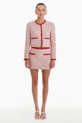 Amanda Uprichard Braswell Jacket / Light Pink