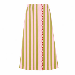 Mestiza Joyah Midi Skirt in Herbs De Provence
