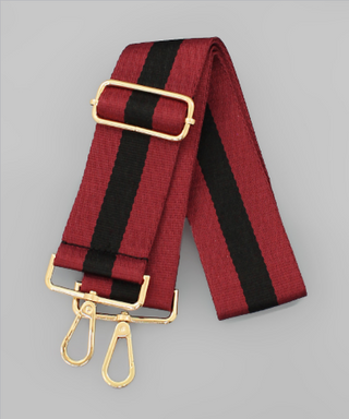 Monkee's Jewelry and ACC  Striped Bag Strap / 2 Color Options