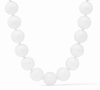 Julie Vos Portofino Beaded Necklace - White Jade