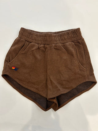 Aviator Nation Essentail - Womens Club Short In Chocolate