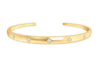Ella Stein Gold Lucky 7 Cuff Bracelet