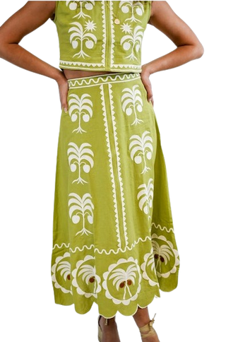 Victoria Dunn Maura Maxi Skirt | Palmetto Grove