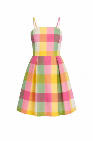 Prosperina Cora Mini Dress in Sweet Tart Print