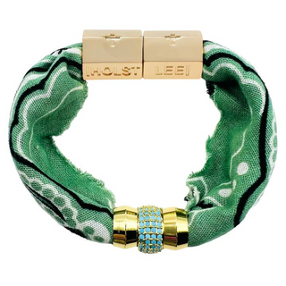 Monkee Collection Bandana Bracelet - Mint