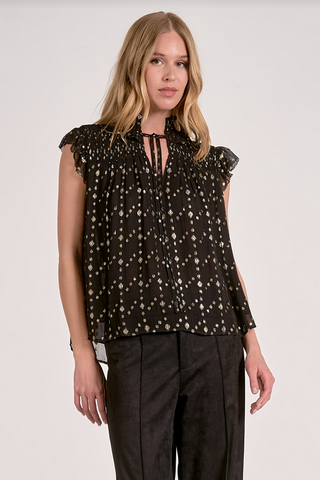 Elan Geo Print Top