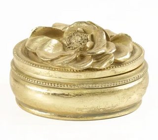 SEDA FRANCE BERGAMOT BLEU ET BLANC MEDIUM GOLD CANDLE