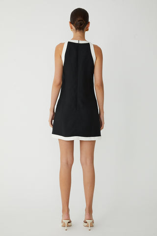 JS71 Tenney Dress in Black & White