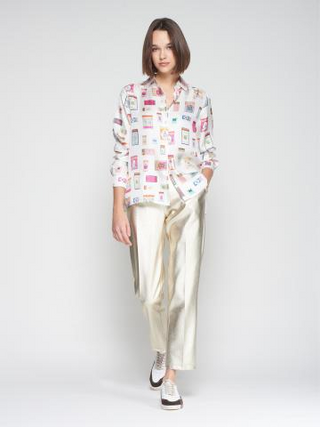 Vilagallo Gold Pants