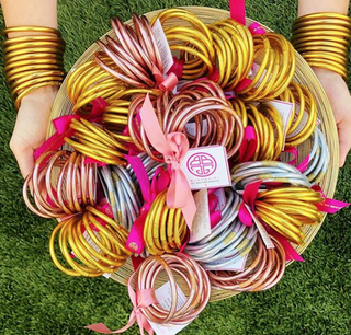 BuDhaGirl ALL WEATHER BANGLES (SET OF 9)