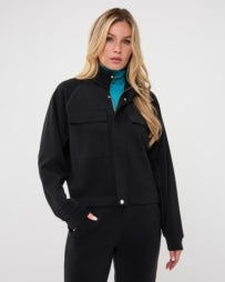 Esqualo Black Modal Cardigan