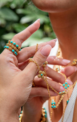 Capucine De Wulf Berry Gem Turquoise Ring