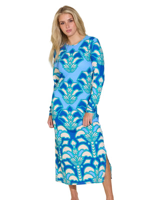 Alden Adair Dorit Dress in Desert Teal