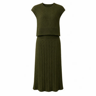 Elan Olive Dress