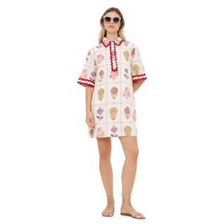 Oliphant Collared Shirt Dress Mini