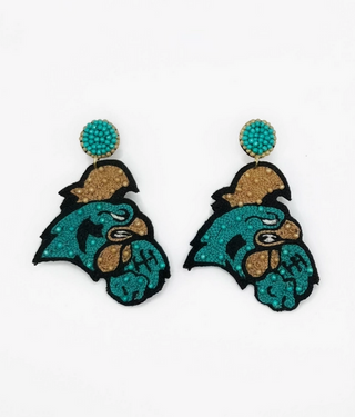 MC Coastal Carolina University Statement Earrings