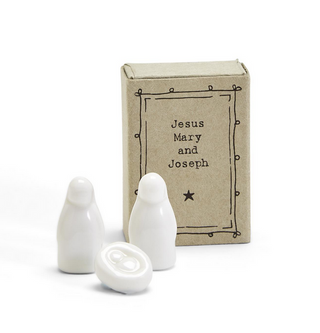 Two's Company Nativity Matchbox