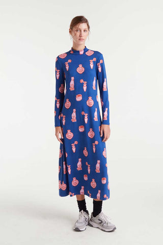 Compania Fantastica Blue Midi Dress