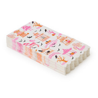 Two's Company Haunted Pagoda Dinner Napkins