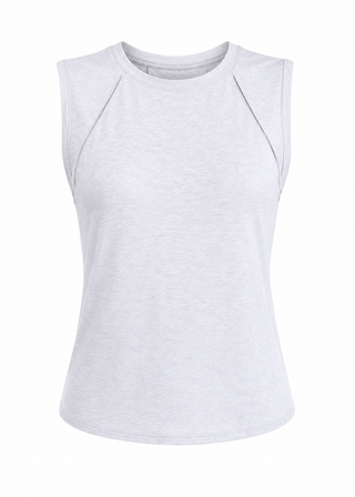 Free People Love My Twist Muscle in White Heather Grey