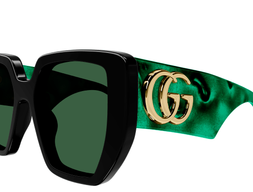 GUCCI オハサイスフレムサンクラス GG0956S 001BLACKGREENGREEN Gucci GG0956S-001 / Green – Monkee's of Myrtle Beach